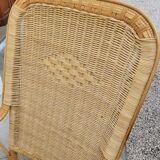 Rattan armchair 1950