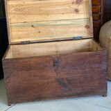 Old vintage wooden chest