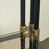 70'S 2-tray 70'S tube brass dessert/rolling table