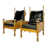 Throne armchair vintage design from 1950’s