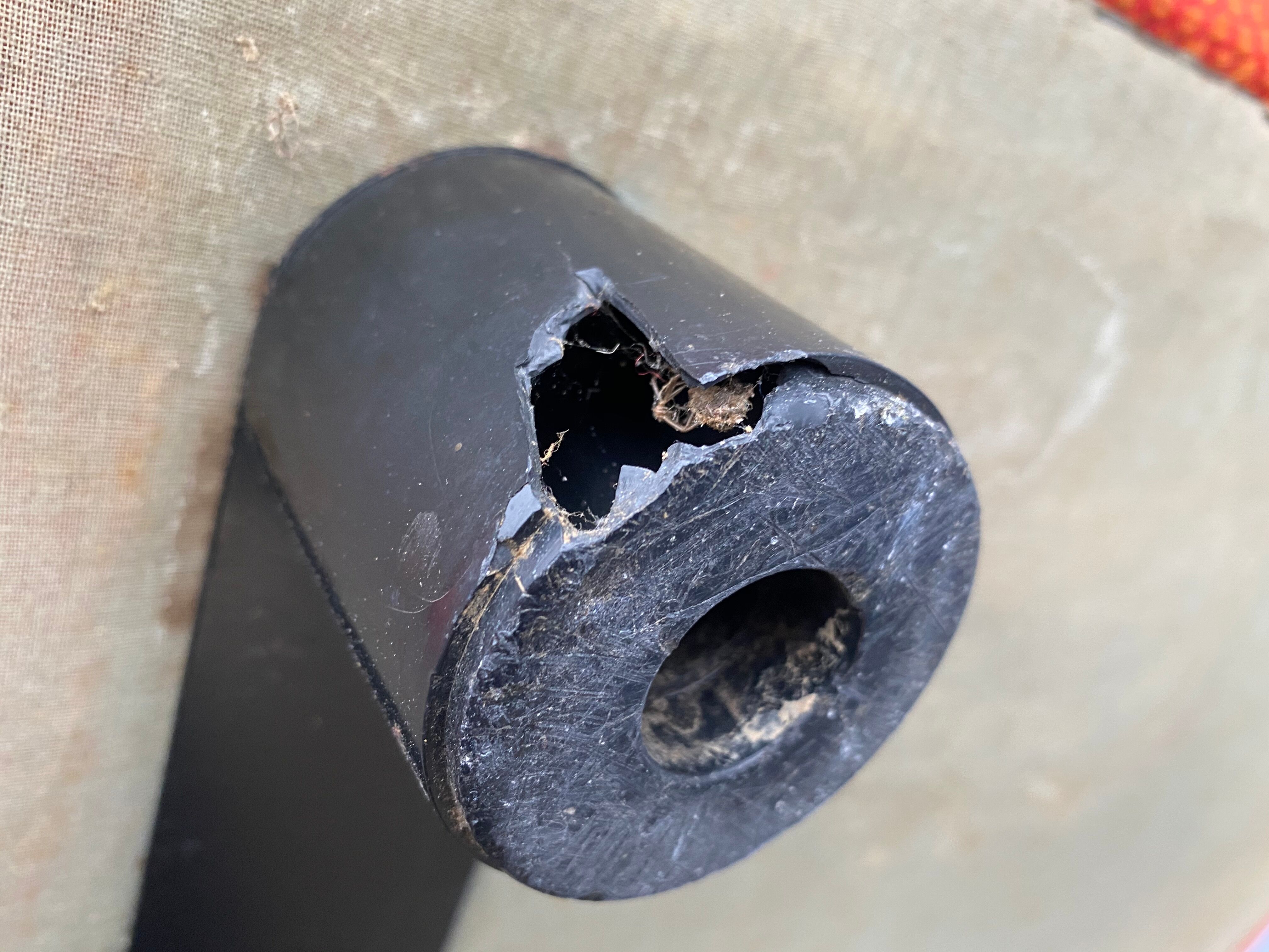 Sofa orange angle sofa Model 9000 by Tito Agnoli for Arflex