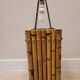 Natural bamboo lamp, 70's – Italia