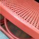 Rocking chair rouge