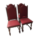 Lot de 4 chaises style renaissance Espagnole