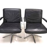 Wilkhahn Delta set of 2 conference/dining chairs from Delta Group