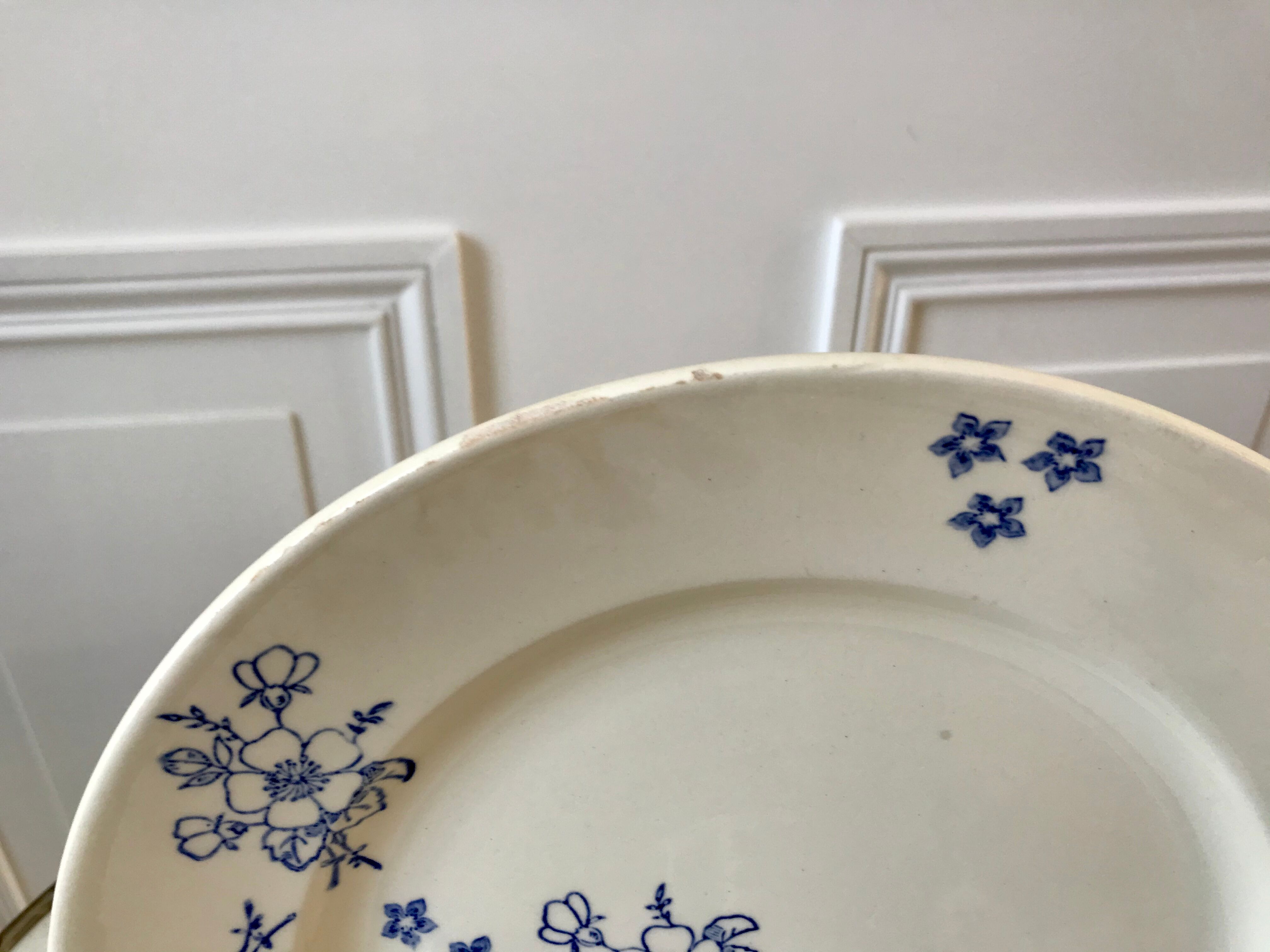 Round dish Longwy 20s