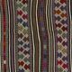 Bohemian Style Handcrafted Vintage Rug 150x 240 cm