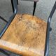 Set of 10 vintage mismatched industrial chairs mullca