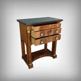 Petite Commode Chiffonnière en Acajou Flammé, style Empire – 1ère partie XX