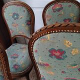 Sept chaises anciennes de style louis XVI
