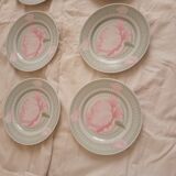 Hermès plates peonies