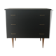 Commode vintage bleu nuit