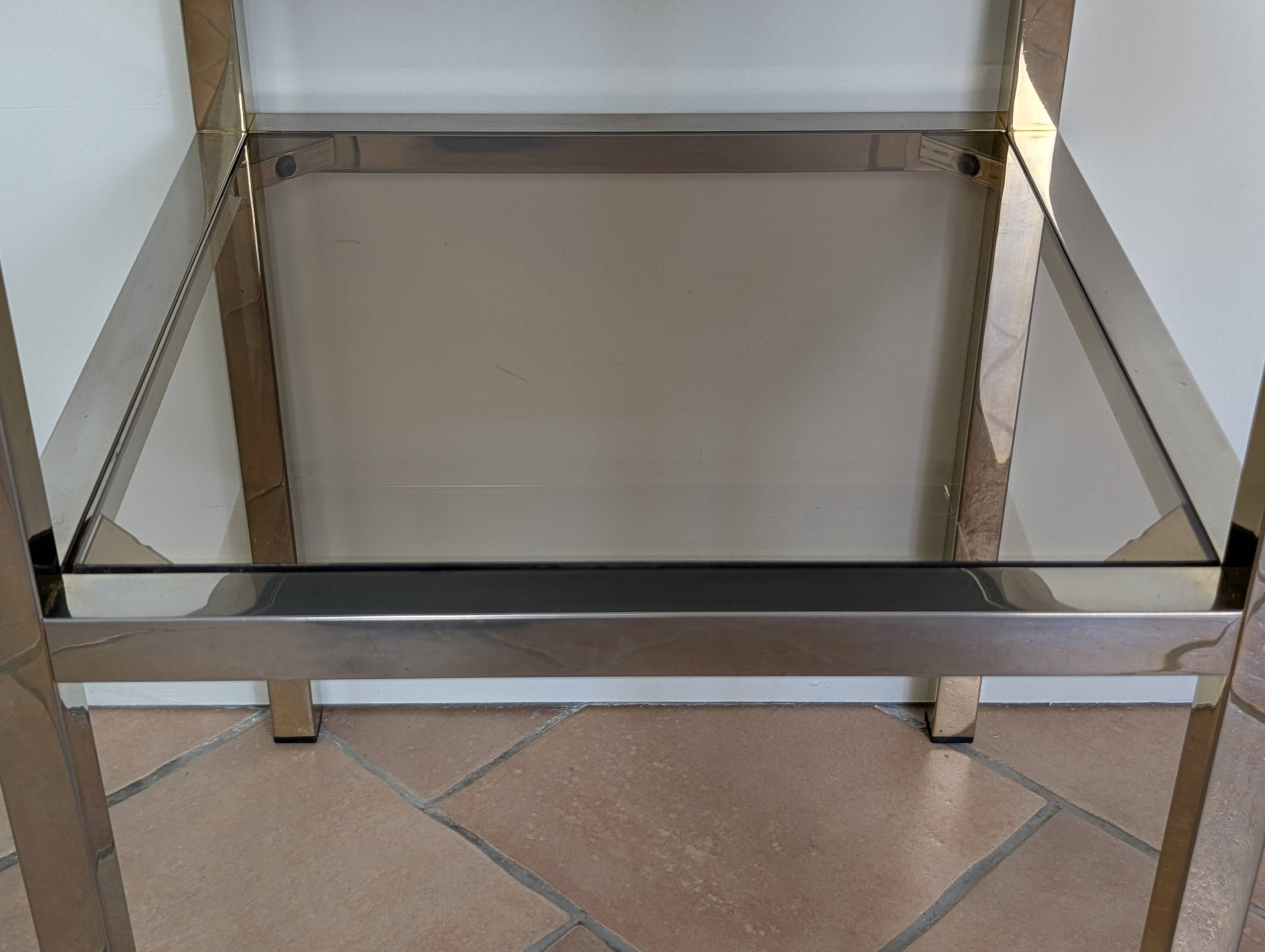 Chrome side tables/occasional tables