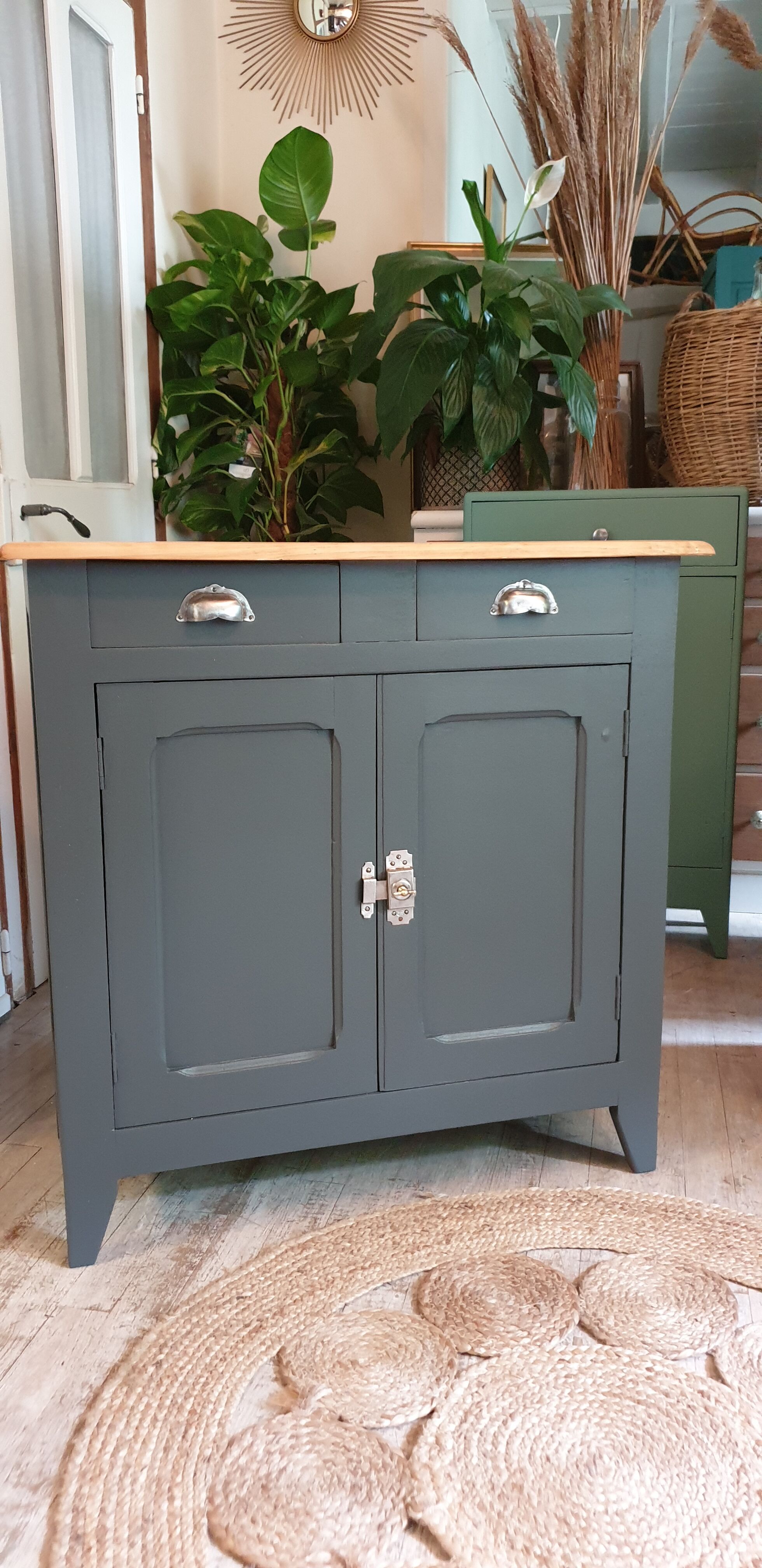 Grey Parisian buffet