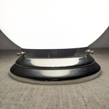 Art Deco ceiling lamp in white opaline