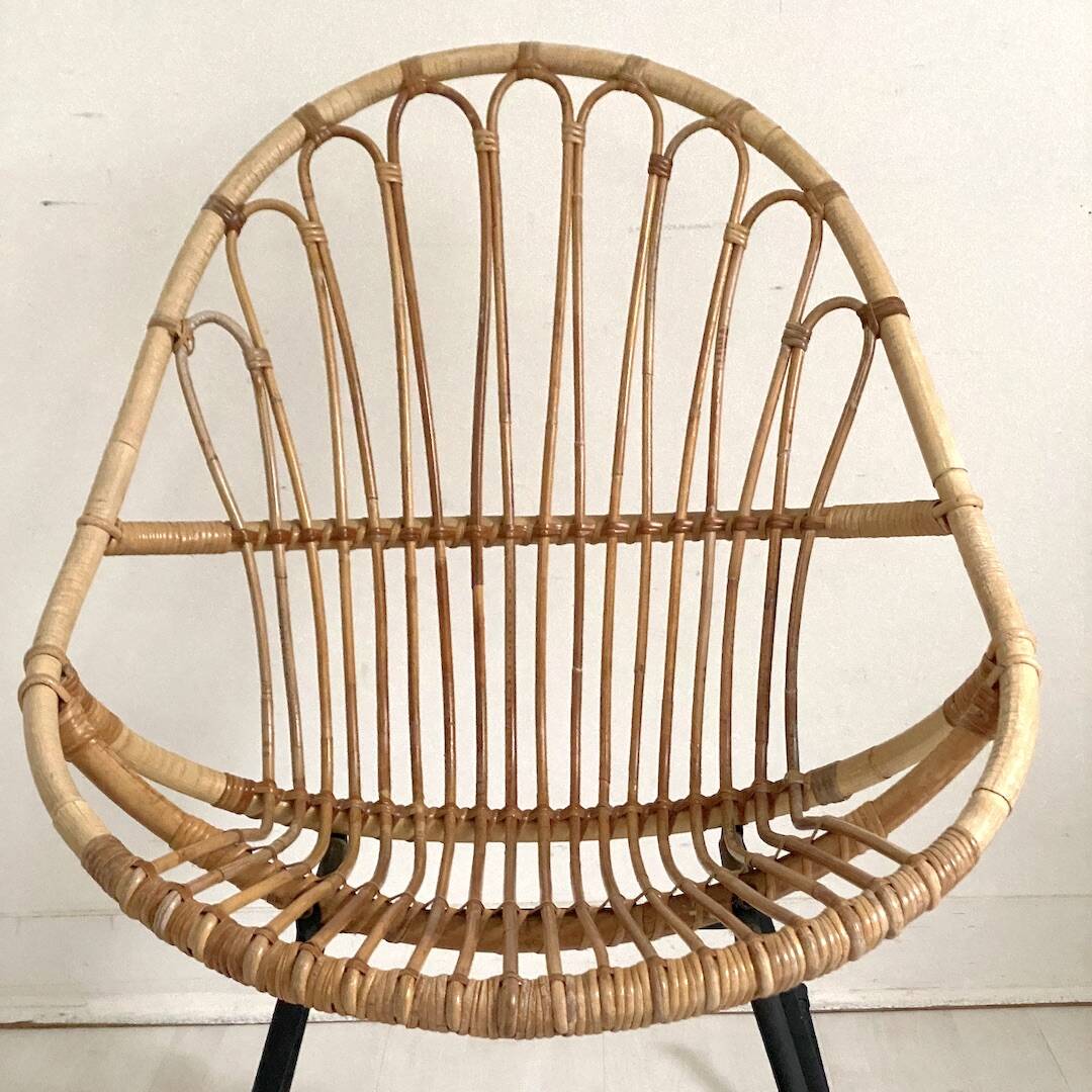 Rattan rocking chair
