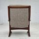 1970s, Norwegian design armchair, blend wool fabric, bent wood.