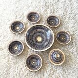 Artisanal Moroccan Dish Service 8 pieces