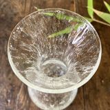 Biot bubble glass vase, ca. 1980