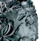 Black resin vase Lotus publisher VGnewtrend