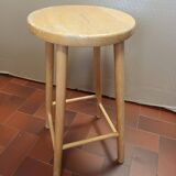 Beech wooden stool