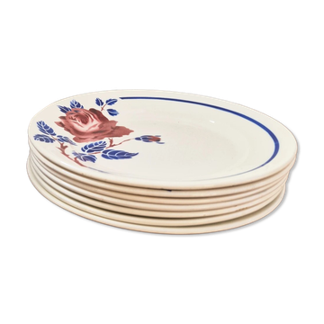 Assiettes vintage Luneville