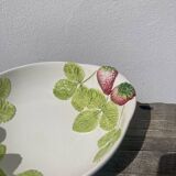 Ceramic fruit slip salad bowl