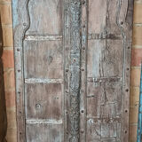 Old wooden door
