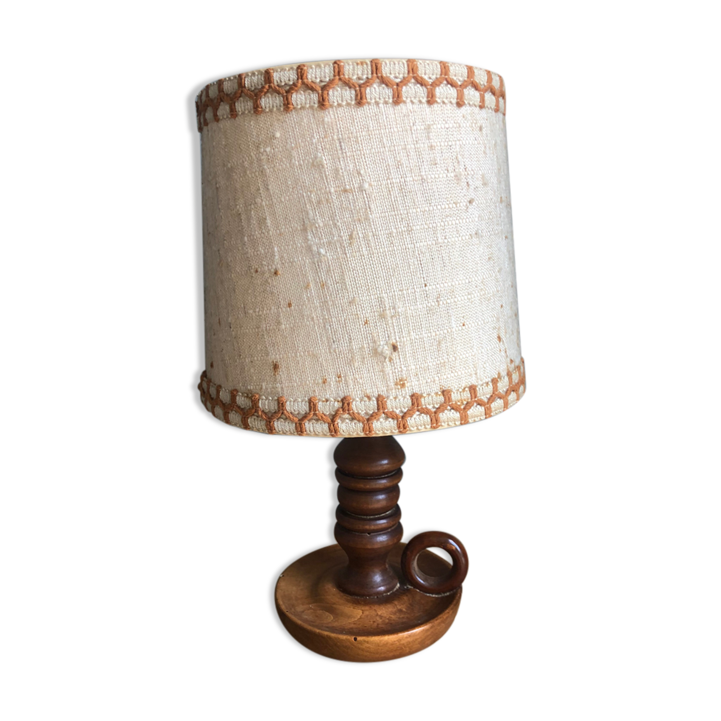 Vintage wooden lamp