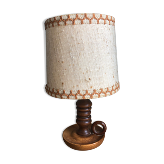 Vintage wooden lamp