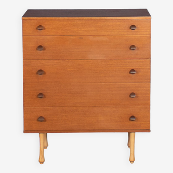 Retro teak 1960s Avalon mid century chest of drawers