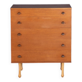 Retro teak 1960s Avalon mid century chest of drawers