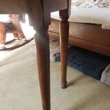 Old folding wooden table