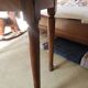 Table ancienne pliante en bois