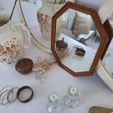 Vintage octagon mirror