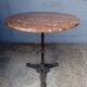 70cm marble bistro table / pedestal table