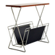 Side table / Vintage magazine rack 1950s