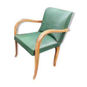 fauteuil bridge bois