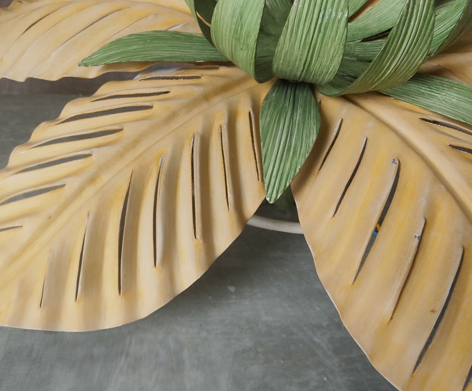 Vintage flower ceiling lamp