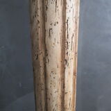 Old wooden column