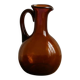 Superbe pichet en verre soufflé bullé