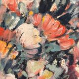 Still life painting signed Auguste Jean Gribouval (19th / 20th century)