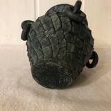 Small terracotta jar
