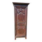 Oak Bonnetière, Moulded, Carved, Louis XIV