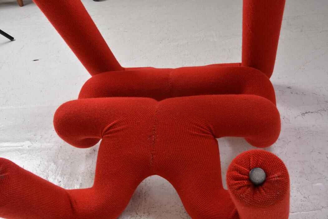 Armchair by Terje Ekstrom (Norway) Model "Extrem" designed in 1972