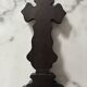 Ancient crucifix 36.5 cm on a base