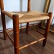 Paire de chaises bois