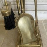 Brass fireplace kit