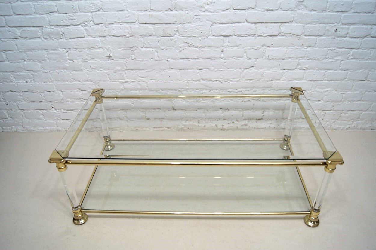 Hollywood Regency style Italian coffee table, 1970s