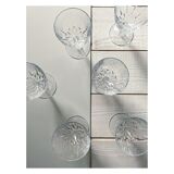 Water glasses in Cristal D'Arques compiègne model